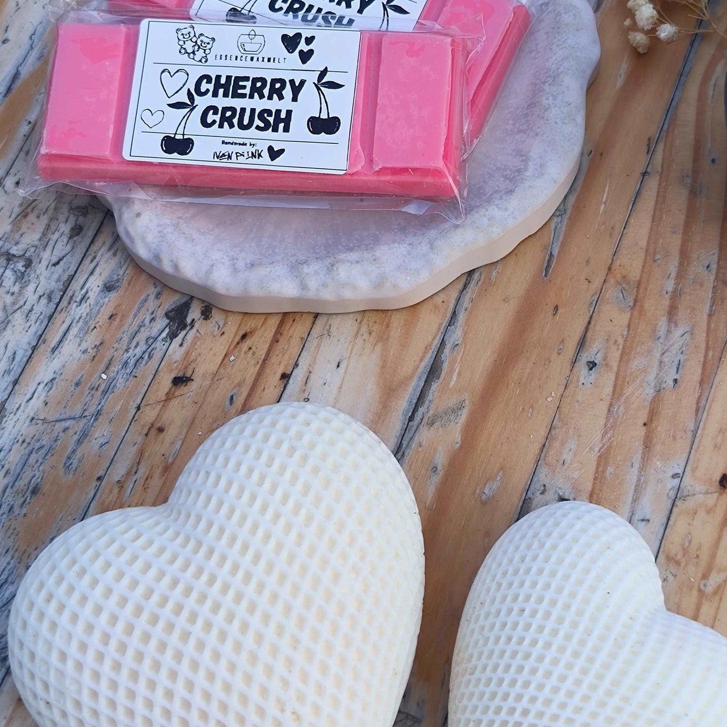 Cherry Crush 🍒 SnapBar | Cera de Soja Ecológica | Hecho a Mano