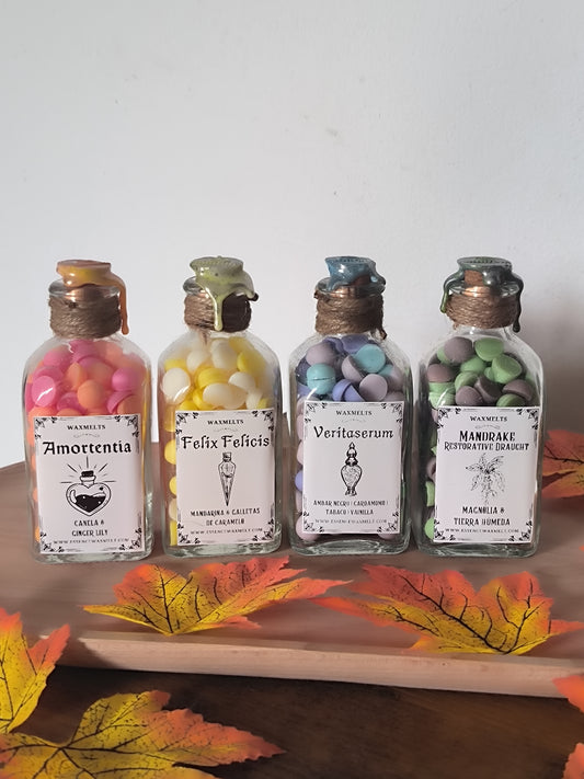 Colección de Pociones Mágicas - WaxMelts Inspirados en Hogwarts EssenceWaxMelt