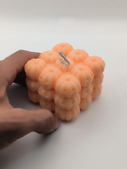 Vela en Forma de Calabaza en Cubo EssenceWaxMelt