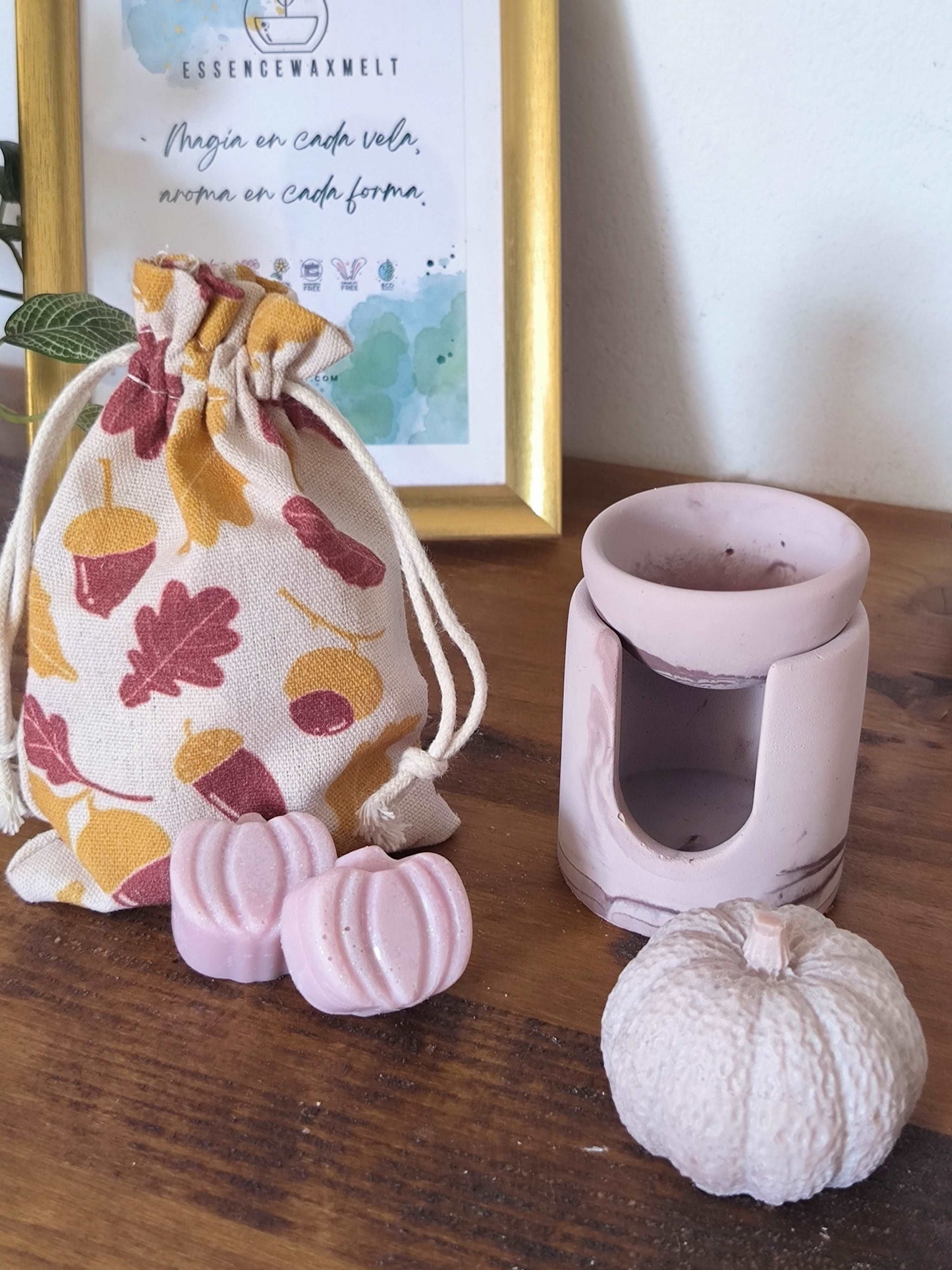 WaxMelts en Forma de Calabaza – Edición Limitada con Bolsita Otoñal 🍂