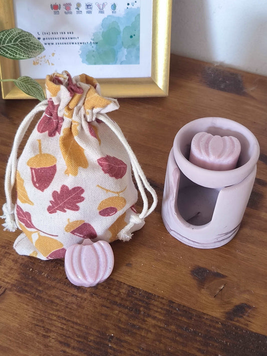 WaxMelts en Forma de Calabaza – Edición Limitada con Bolsita Otoñal 🍂